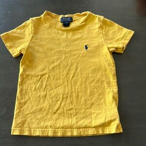 Polo by Ralph Lauren Yellow Short Sleeve Tee